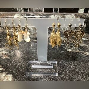 Lot sale 4 sets, Elegant Gold Earring Set